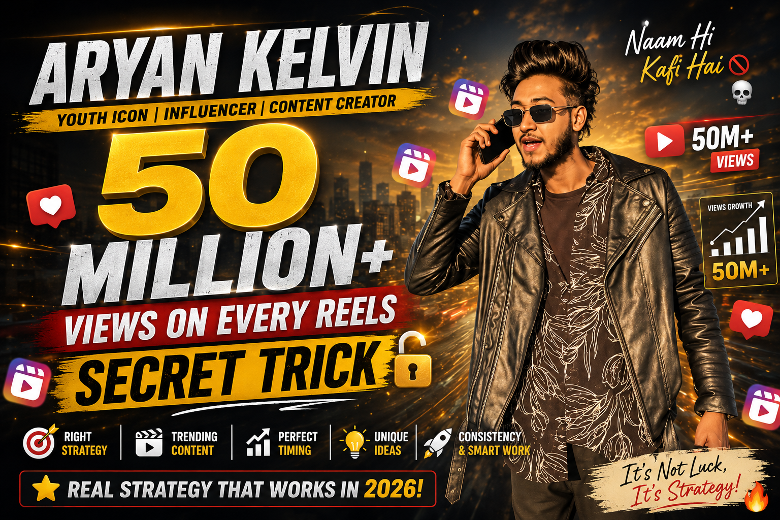 Aryan Kelvin: The Content Strategy Behind His Viral Instagram Reels