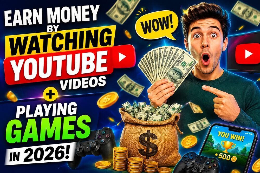 How to Earn Money Watching Videos & Playing Games in 2026