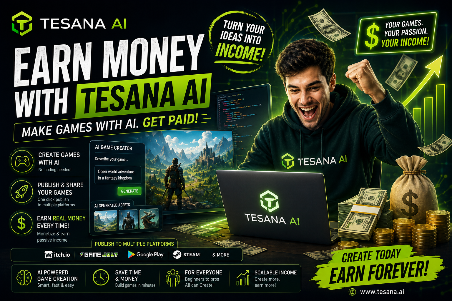 Tesana AI Review: What the AI Game Maker Actually Does (and Where It Falls Short)
